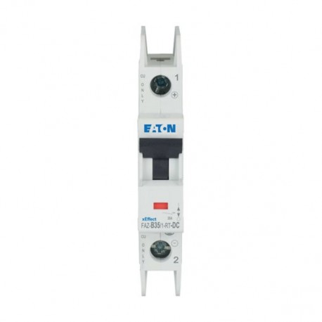 EATON - MOELLER FAZ-B35/1-RT-DC FAZ-B35/1-RT-DC 305928 Y7-305928 EATON ELECTRIC Circuit Breaker Int. FAZ, 35A, 1P, B-Curve, for DC Terminal ..