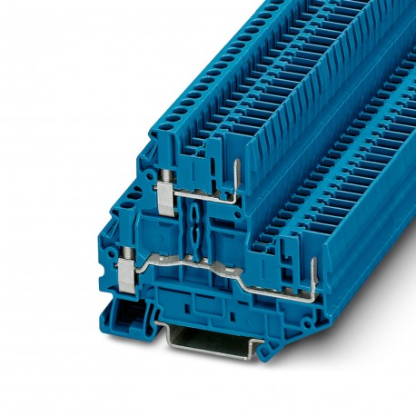 PHOENIX CONTACT UTTB 2,5/2P BU UTTB 2,5/2P BU 3060364 PHOENIX CONTACT Double-level terminal block