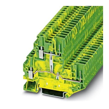 Phoenix contact UTTB 2,5/2P-PE Protective conductor double-level terminal block
