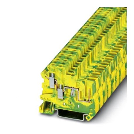 Phoenix contact UT 2,5-TWIN/1P-PE Ground modular terminal block