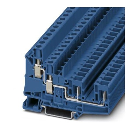 PHOENIX CONTACT UT 6-QUATTRO/2P BU UT 6-QUATTRO/2P BU 3060571 PHOENIX CONTACT Feed-through terminal block