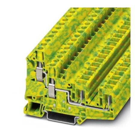 PHOENIX CONTACT UT 6-QUATTRO/2P-PE UT 6-QUATTRO/2P-PE 3060584 PHOENIX CONTACT Ground modular terminal block
