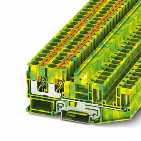 PHOENIX CONTACT PT 6-QUATTRO/2P-PE PT 6-QUATTRO/2P-PE 3061842 PHOENIX CONTACT Ground modular terminal block