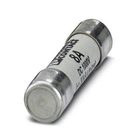 Phoenix contact FUSE 10,3X38  8A PV A FUSE 10,3X38 8A PV A 3062779 PHOENIX CONTACT Fuse