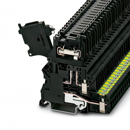 Phoenix contact UT 4-PE/HESILED 24 (5X20) Fuse modular terminal block