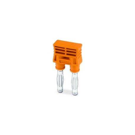 Phoenix contact SCP 2-10 Short-circuit connector, pitch: 10.15 mm, number of poles: 2, color: orange