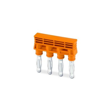 Phoenix contact SCP 4-10 Short-circuit connector, pitch: 10.15 mm, number of poles: 4, color: orange