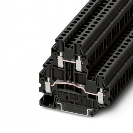 PHOENIX CONTACT UTTB 4 BK UTTB 4 BK 3072637 PHOENIX CONTACT Double-level terminal block