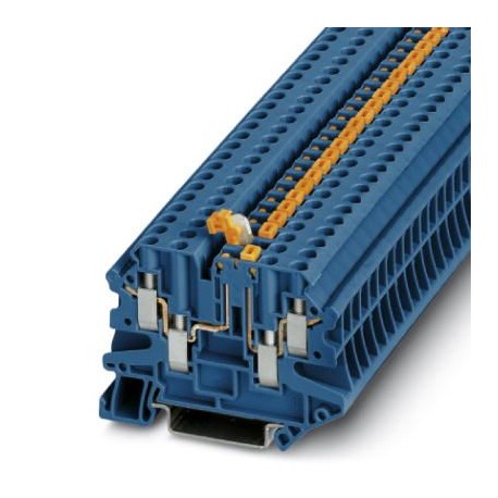 PHOENIX CONTACT UT 4-QUATTRO-MT BU UT 4-QUATTRO-MT BU 3073050 PHOENIX CONTACT Knife disconnect terminal block