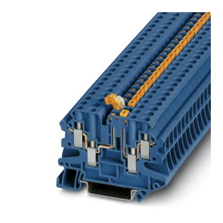 PHOENIX CONTACT UT 4-QUATTRO-MT P/P BU UT 4-QUATTRO-MT P/P BU 3073063 PHOENIX CONTACT Knife disconnect terminal block