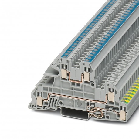 Phoenix contact UTI 2,5-PE/L/N Installation ground terminal block, Screw connection, Cross section: ..