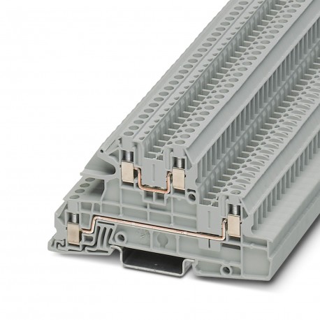 Phoenix contact UTI 2,5-L/L Installation level terminal block, Screw connection, Cross section: 0.2 ..