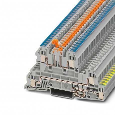 Phoenix contact UTI 2,5-PE/L/NTB Installation ground terminal block, Screw connection, Cross section..