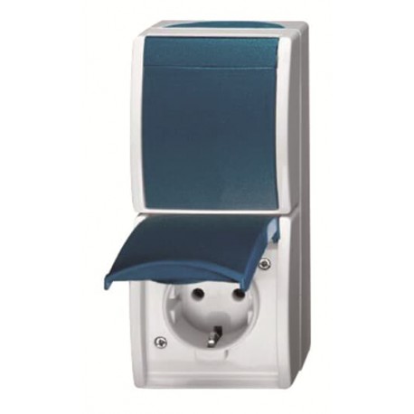 Niessen 2CLA308200A1001 Base Schuko+conmutador