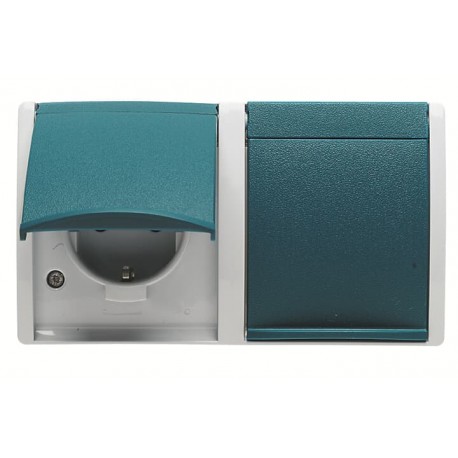 NIESSEN 2CLA308840A1001 2CLA308840A1001 3088.4 NIESSEN Doble Schuko vertical
