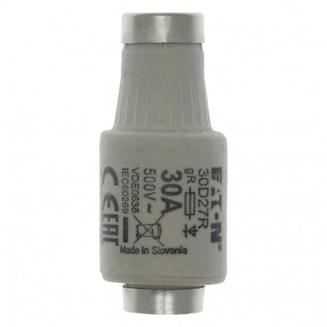 Eaton-moeller FUSE-D2 30A F GR 500VAC E27 EATON ELECTRIC Fuse-link, LV, 10 A, AC 500 V, D2, gR, IEC, fast acting