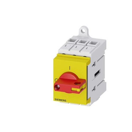 SIEMENS 3LD3130-0TK11 3LD3130-0TK11 SIEMENS Load disconnector 3LD3, Iu 25 A Main switch 3-pole Rated operating capacity at AC-23 A..