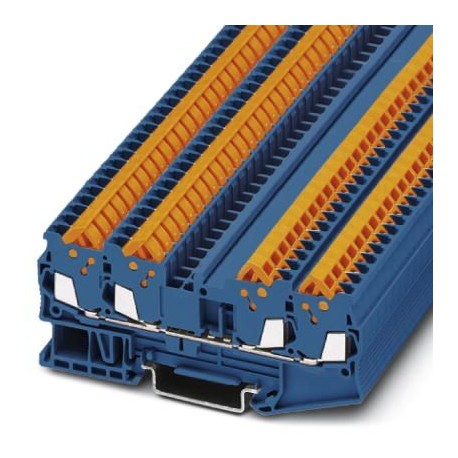 PHOENIX CONTACT QTC 1,5-QUATTRO BU QTC 1,5-QUATTRO BU 3205080 PHOENIX CONTACT Feed-through terminal block