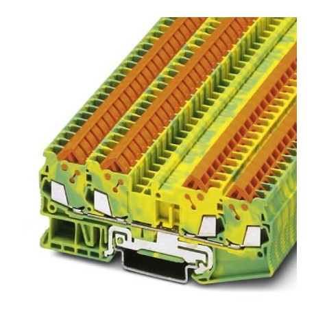 Phoenix contact QTC 1,5-QUATTRO-PE Ground modular terminal block