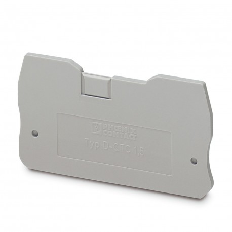 PHOENIX CONTACT D-QTC 1,5 D-QTC 1,5 3205161 PHOENIX CONTACT End cover
