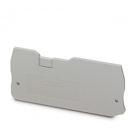 Phoenix contact D-QTC 1,5-TWIN End cover