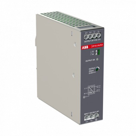 Abb 1SVR320561R1000 CP-S.1 24/5.0 Power Supply.24Vdc/5A