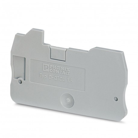 PHOENIX CONTACT D-QTCU 1,5 D-QTCU 1,5 3206283 PHOENIX CONTACT End cover