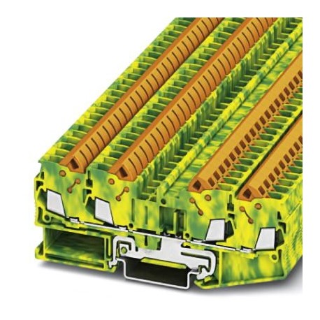 Phoenix contact QTC 2,5-QUATTRO-PE Ground modular terminal block