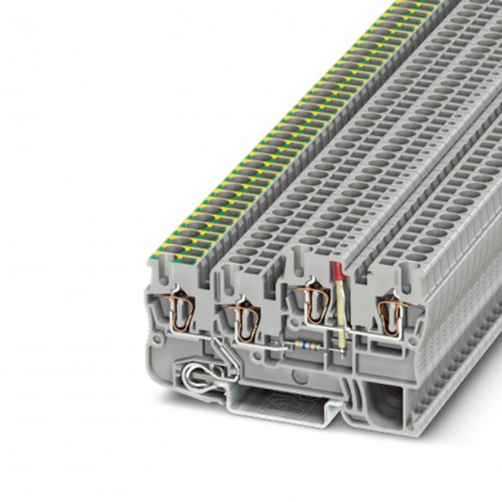 Phoenix contact STIO 2,5/3-PE/B/L-LA24RD/O-M Installation ground terminal block