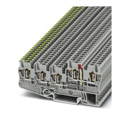 PHOENIX CONTACT STIO 2,5/4-PE/2B/L-LA24RD/O-M STIO 2,5/4-PE/2B/L-LA24RD/O-M 3209170 PHOENIX CONTACT Installation ground terminal block