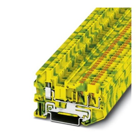 Phoenix contact PTU 2,5-TWIN-PE Ground modular terminal block