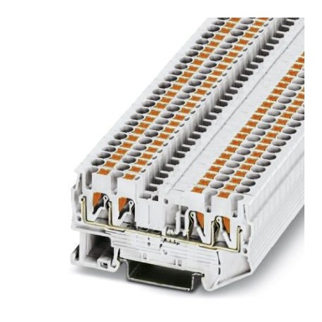 Phoenix contact PT 2,5-QUATTRO-SG WH Shield connection terminal block
