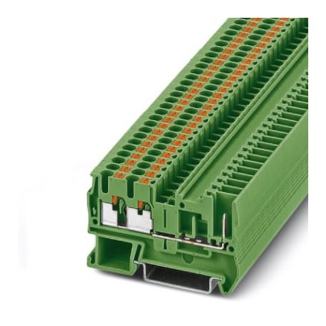 Phoenix contact PT 2,5-TWIN/1P GN Feed-through terminal block