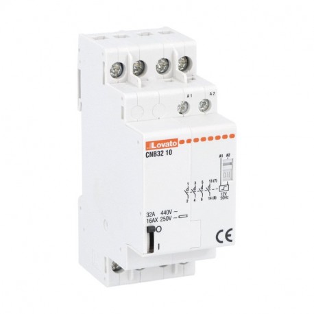 LOVATO ELECTRIC CNB3210012 CNB3210012 LOVATO LATCHING RELAY 2M 32A AC1 4P 12V