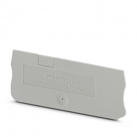 Phoenix contact D-PT 1,5/S-MT-0,8 End cover