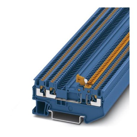Phoenix contact PT 1,5/S-TWIN-MT BU Knife disconnect terminal block