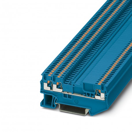 Phoenix contact PT 1,5/S-TWIN-MTD BU Feed-through terminal block
