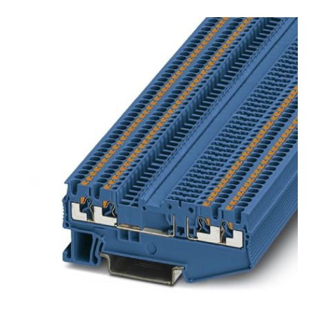 Phoenix contact PT 1,5/S-QUATTRO-TG BU Disconnect terminal block