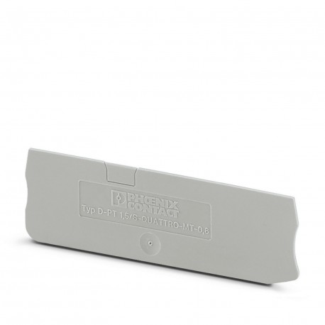 Phoenix contact D-PT 1,5/S-QUATTRO-MT-0,8 End cover