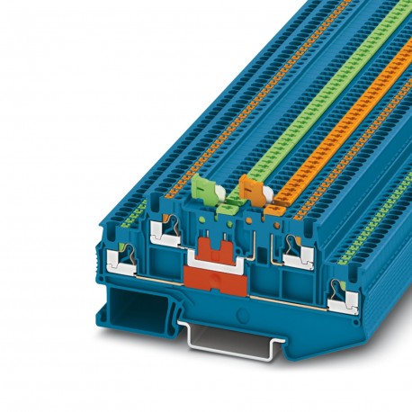 Phoenix contact PTT 1,5/S-2MT BU Knife disconnect terminal block