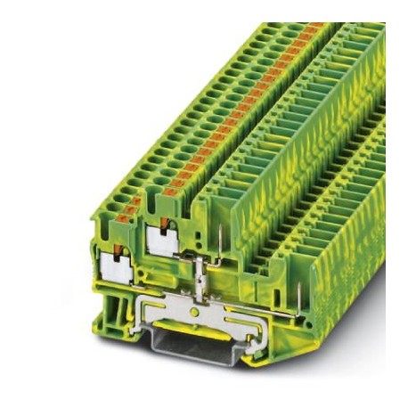 PHOENIX CONTACT PTTB 2,5/2P-PE PTTB 2,5/2P-PE 3210897 PHOENIX CONTACT Protective conductor double-level terminal block