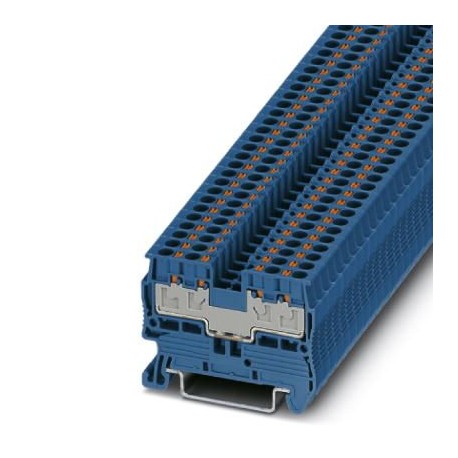 Phoenix contact PT 2,5/S-QUATTRO BU Feed-through terminal block
