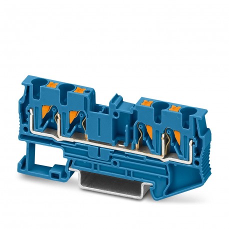 Phoenix contact PT 4-QUATTRO BU Feed-through terminal block
