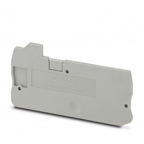 Phoenix contact D-PTU 4-TWIN End cover