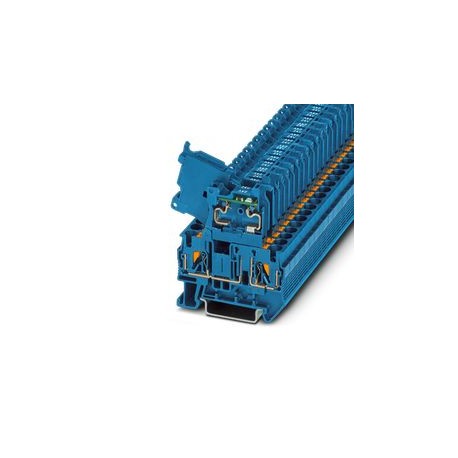 Phoenix contact PT 4-HESILED 24 (5X20) BU/BU Fuse modular terminal block