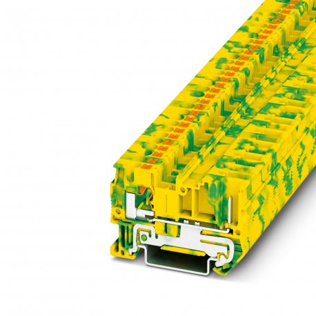 PHOENIX CONTACT PT 4/1P-PE PT 4/1P-PE 3211942 PHOENIX CONTACT Ground modular terminal block
