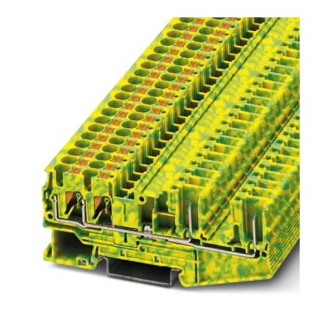 Phoenix contact PT 4-QUATTRO/2P-PE Ground modular terminal block