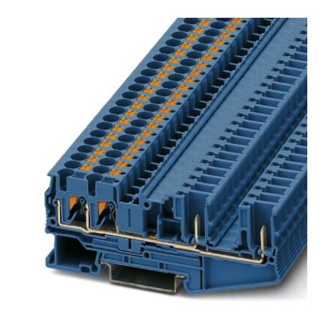 Phoenix contact PT 4-QUATTRO/2P BU Feed-through terminal block