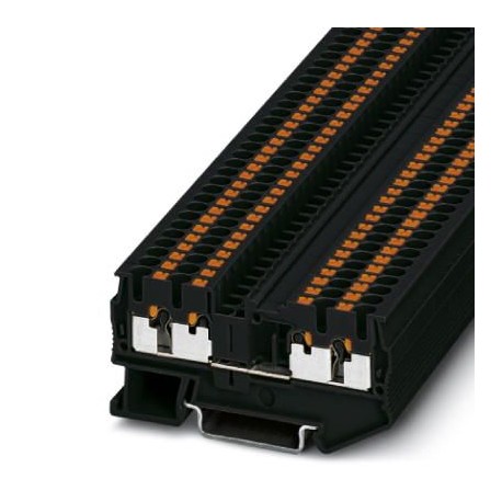 Phoenix contact PT 2,5-QUATTRO BK Feed-through terminal block