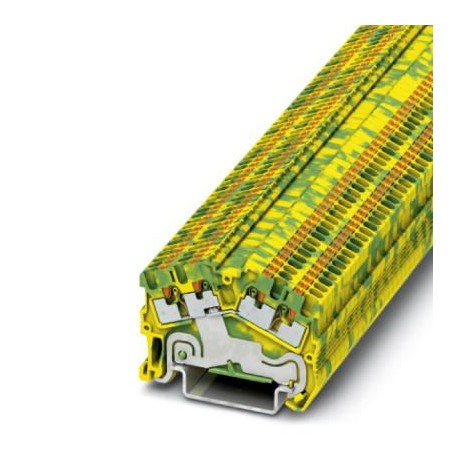 Phoenix contact PTS 1,5/S-QUATTRO-PE Ground modular terminal block
